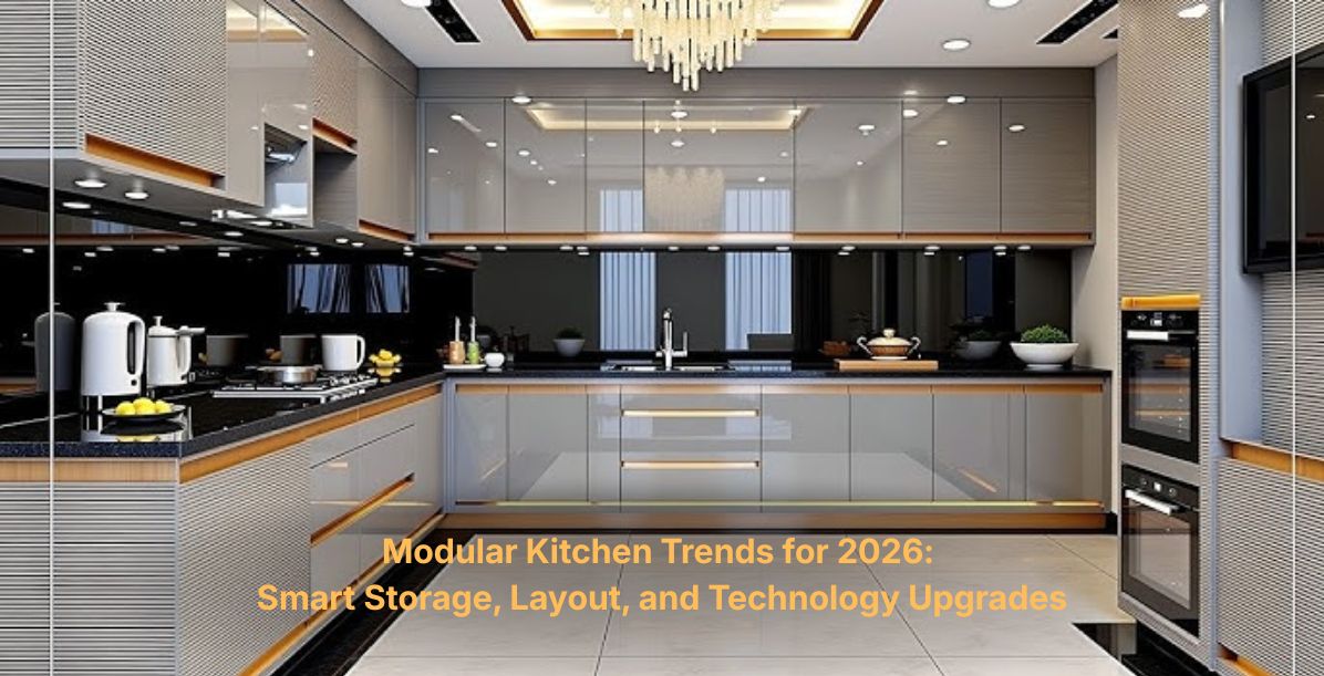 Modular Kitchen Trends for 2026: Smart Storage, Layout, and Technology Upgrades